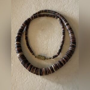 Vintage Heishi Shell Necklace